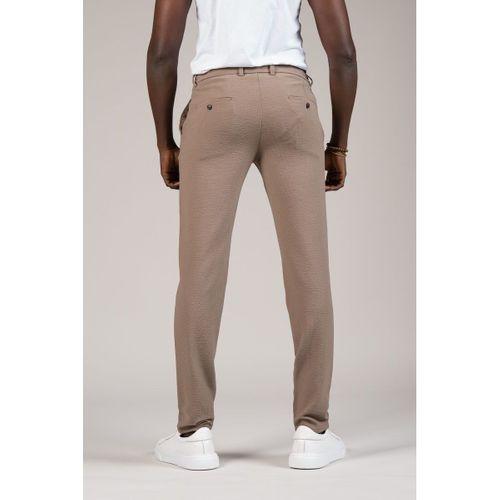 Slimfit Armürlü Beli İplikli Ve Lastikli Likralı Yazlık Jogger Pantolon