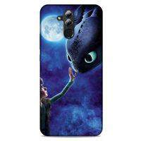 Huawei Mate 20 Lite Kılıf Dragons (40) Fit Silikon Kılıf Ejderha Takım Yıldızı
