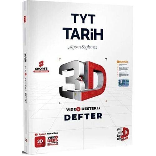 TYT Tarih Video Destekli Defter 3D Yayınları