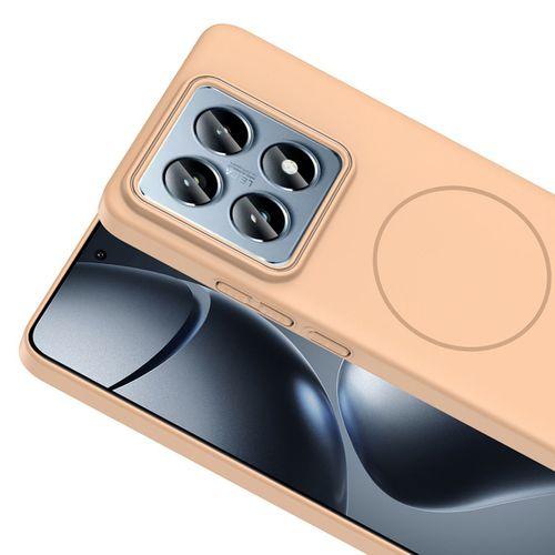 Xiaomi 14T Pro Kılıf M-safe Şarj Özellikli Zore Ruby Sert Kapak