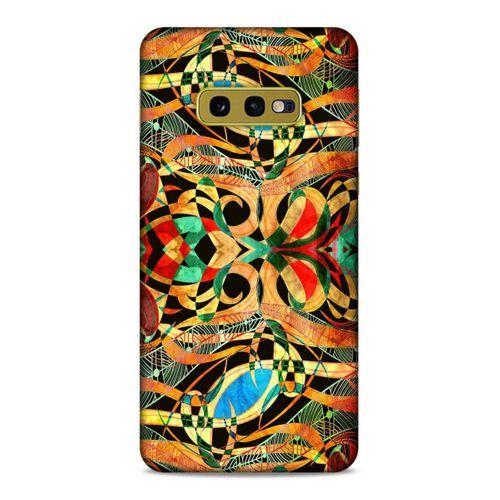 Lopard Samsung Galaxy S10e Uyumlu Kılıf Manipülasyon ☻ (8) Baskılı Kılıf Desenli