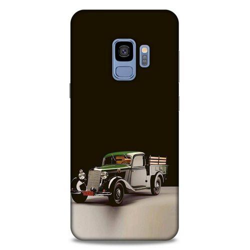 Lopard Samsung Galaxy S9 Uyumlu Kılıf PickUpX (48) Bumper Kılıf Yeşil Siyah