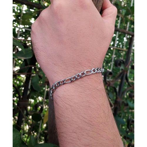 5 MM Unisex Zincir Bileklik Paslanmaz 316L Cerrahi Çelik Bileklik