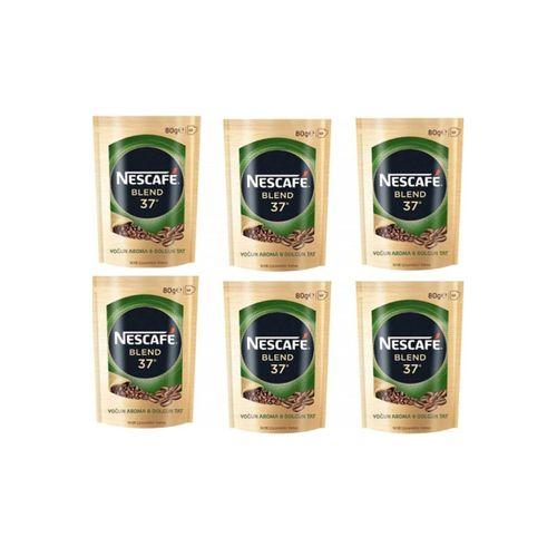 Nescafe Blend 37 Granül Kahve 80 Gr (6 Adet)