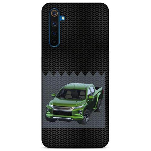 Lopard Oppo Realme 6 Pro Uyumlu Kılıf PickUpX (18) Telefon Kılıfları Fosforlu Yeşil