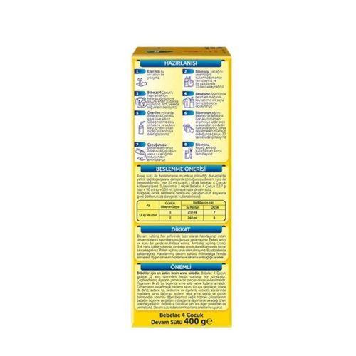Bebelac Bebelac Bebek Devam Sütü No4 400gr