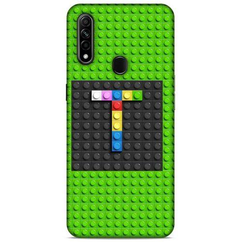 Lopard Oppo A31 Uyumlu Kılıf BloX (32) Soft Silikon Kılıf T Harfi