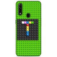 Lopard Oppo A31 Uyumlu Kılıf BloX (32) Soft Silikon Kılıf T Harfi