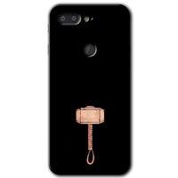 General Mobile GM 9 Pro Kılıf HD Desen Baskılı Arka Kapak + Temperli Cam - Thor Çekiç