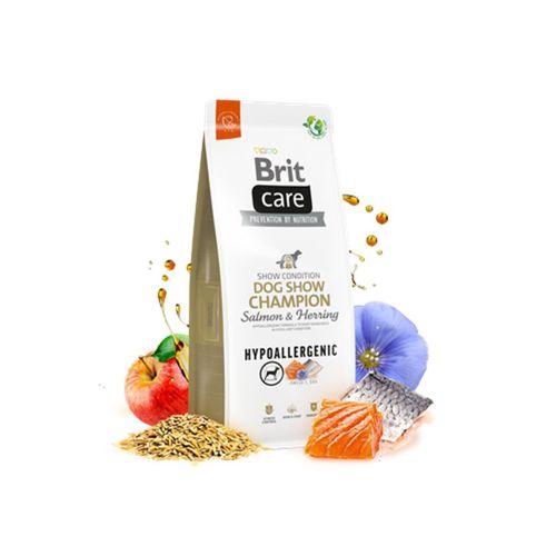 Brit Care Yarışma Köpekleri Kondisyonu İçin, Hipoalerjenik, Somonlu Ve Ringa Balıklı Kuru Mama 12 kg