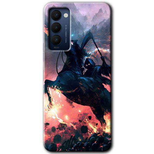 Tecno Camon 18P Kılıf HD Desen Baskılı Arka Kapak - Bloodhorne + Kırılmaz Cam