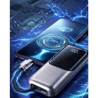 Dijital Göstergeli 13000 Mah Süper Hızlı Şarj Destekli Taşınabilir Powerbank