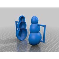 Kardan Adam Damga (Bu ürün Sadece Plastik parçadır - Almadan Önce Soru Sorabilirsiniz)