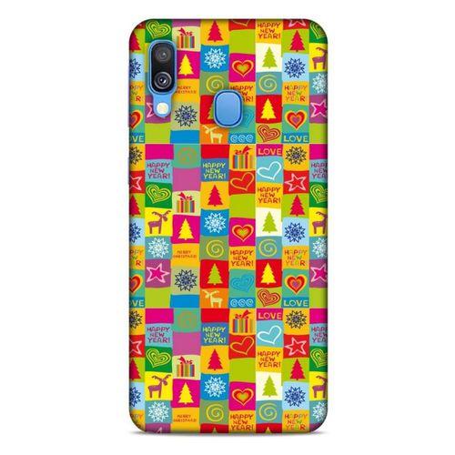Yılbaşı Süsleri 10 Samsung Galaxy A40 Kılıf Silikon Kapak