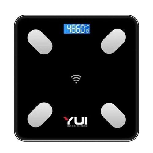 Yui KB13 Akıllı Bluetooth Şarjlı Tartı Siyah