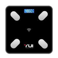 Yui KB13 Akıllı Bluetooth Şarjlı Tartı Siyah