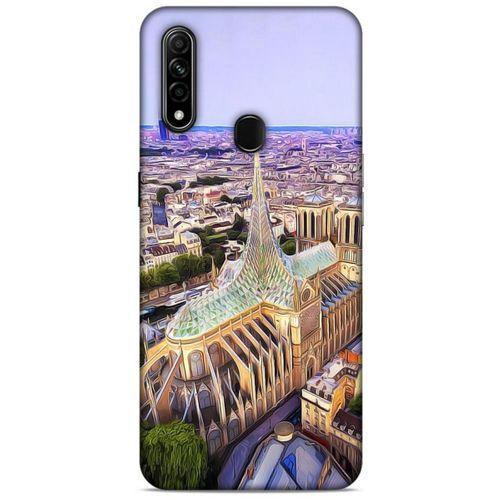 Oppo A31 Kılıf Dünya Mimarisi (8) Baskılı Kılıf Notre Dome