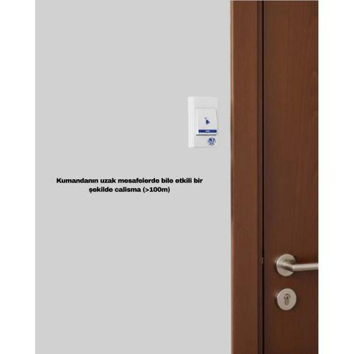 Kolay Kullanımlı Kablosuz Kapı Zili Şık Ve Sade Tasarım