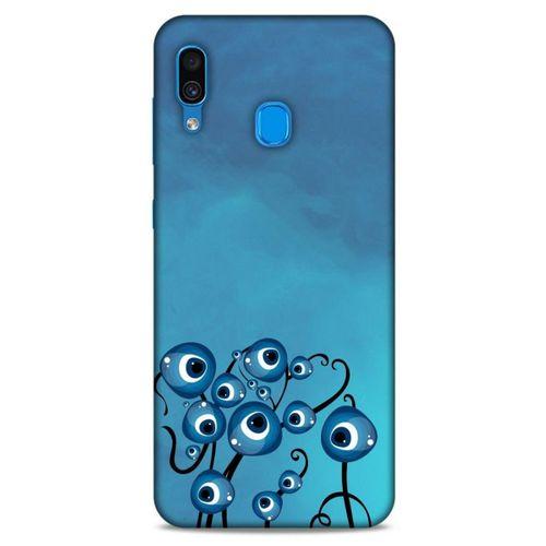 Nazarium (12) Desenli Silikon Kapak Samsung Galaxy A30 Kılıf