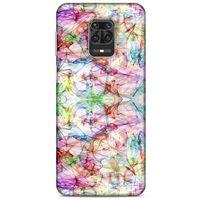 Xiaomi Redmi Note 9 Pro Kılıf Pastel Renkler (12) Koruyucu Silikon Beyaz Mavi