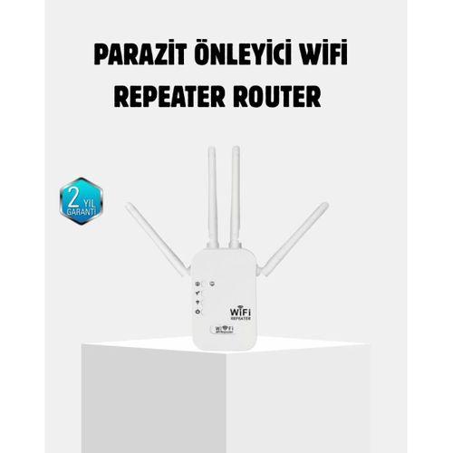 Antenli Wifi Repeater 300m2 Kapsama Alanı Wpa3 Güvenlikli