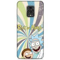 Xiaomi Redmi Note 9S Uyumlu Kılıf Rick And Morty (3) Kapak President Morty