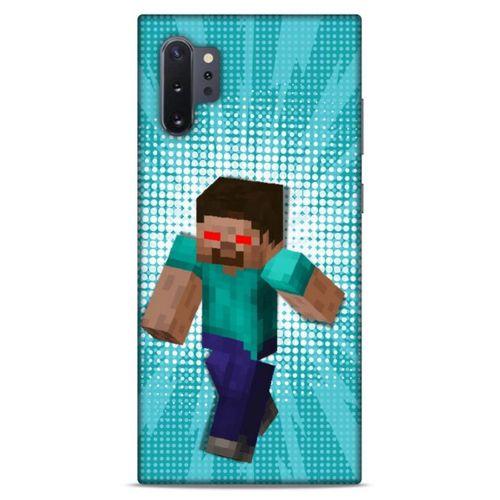 Lopard Samsung Galaxy Note 10 Plus Uyumlu Kılıf PiXel (42) Rugged Armor Kılıf Steve