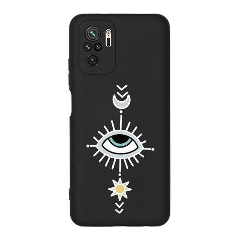 Redmi Note 10 Nazar Göz Desenli Premium Silikonlu Telefon Kılıfı