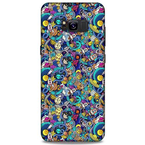 Graffitix (49) Desenli Silikon Kapak Samsung Galaxy S8 Plus Kılıf