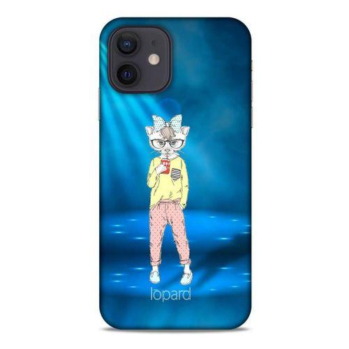 Apple iPhone 12 Kılıf FunnyMaX (38) Neo Hybrid Kılıf Açık Mavi