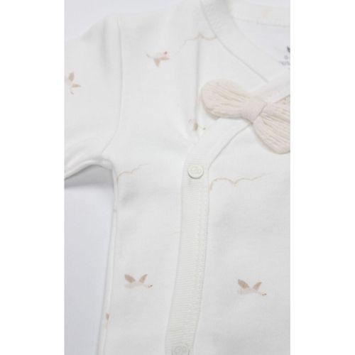 Bistyle Bistyle 3lü Zıbın Takım Love You Smile 13123 Ekru