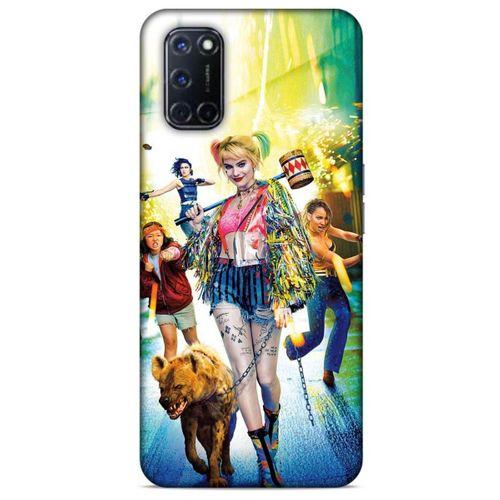 Oppo A92 Uyumlu Kılıf Harley Quinn (32) Soft Silikon Kılıf Lavanta pembesi