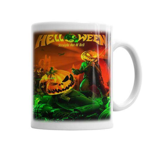 Helloween Straight Out of Hell Kupa Bardak Porselen