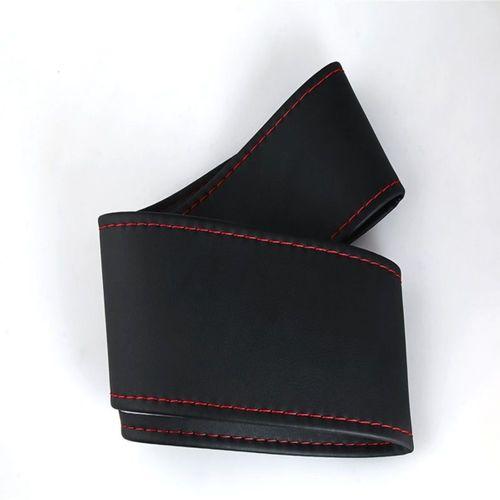 Sarmal Direksiyon Kılıf Siyah-Kırmızı Dikişli 38 Cm / Dıkı210-Sk