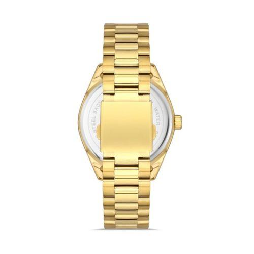 Ferro F11239A-B2 Quartz Çelik Altın Rengi 42 mm Erkek Kol Saati