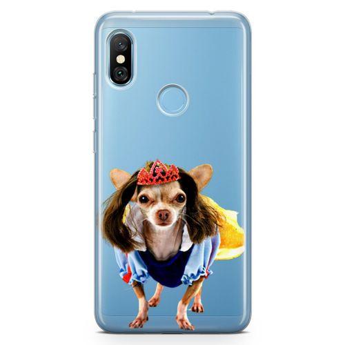 Xiaomi Redmi Note 6 Pro Kılıf Chihuahua Arka Kapak Koruma Desenli Full Koruyucu