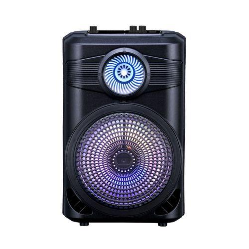 Zore GD-904 Dijital LED Göstergeli FM Radyolu Mikrofonlu RGB TWS 8 inç Stereo Bass Kablosuz Karaoke Hoparlör