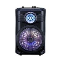 Zore GD-904 Dijital LED Göstergeli FM Radyolu Mikrofonlu RGB TWS 8 inç Stereo Bass Kablosuz Karaoke Hoparlör