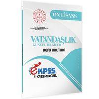 2026 MEB Özel EKPSS Önlisans-Ortaöğretim VATANDAŞLIK-Güncel Bilgiler Kitabı(A4 Boyut Renkli Baskı)
