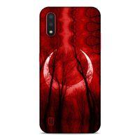 Lopard Samsung Galaxy A01 Uyumlu Kılıf Manipülasyon ☻ (18) Telefon Kılıfları Desenli