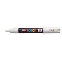 UNİBALL POSCA 0.7 SU BAZLI BOYAMA MARKÖRÜ BEYAZ- (UNİ-PC-1M ) (N)