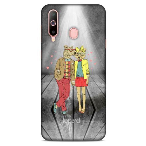 Samsung Galaxy A60 Kılıf FunnyMaX (35) Fit Design Kılıf Gri