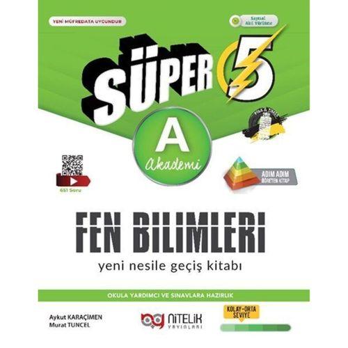 5. Sınıf Süper Fen Bilimleri A Yeni Nesile Geçiş Kitabı Nitelik Yayınları