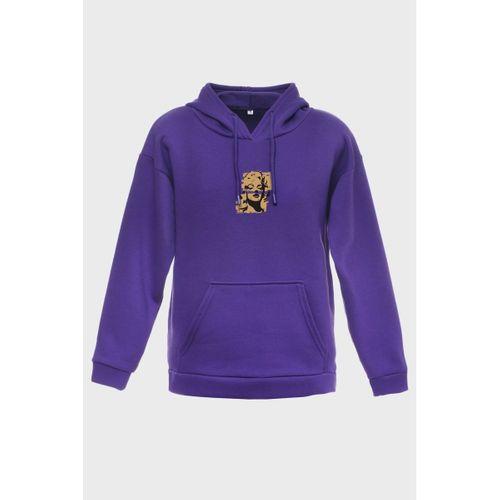 Marilyn Monroe Minimal Baskılı  Üç İplik Sweatshırt Oversıze Hoodıe