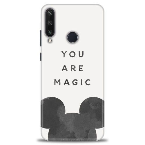 Huawei Y6P Kılıf HD Baskılı Kılıf - You Are Magic + Tam Ekran Koruyucu