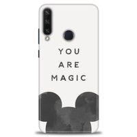 Huawei Y6P Kılıf HD Baskılı Kılıf - You Are Magic + Tam Ekran Koruyucu