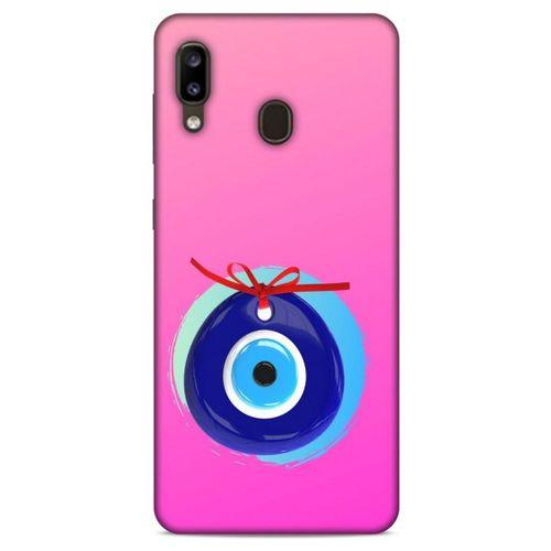 Nazarium (42) Desenli Silikon Kapak Samsung Galaxy A20 Kılıf