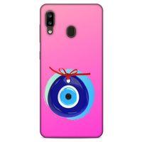 Nazarium (42) Desenli Silikon Kapak Samsung Galaxy A20 Kılıf