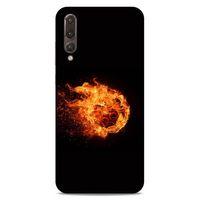 Lopard Huawei P20 Pro Uyumlu Kılıf FireX (29) Arka Koruma Kılıfı Ateş Topu