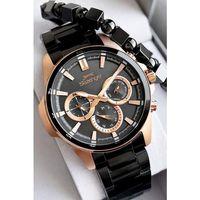 Slazenger Çelik Kordon İç Fonksiyonları Aktif 10 Atm+Bileklik Hediyeli Erkek Kol Saati VS.BLKT.0796